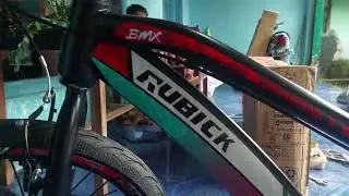 UNBOXING DAN MERAKIT SEPEDA PEMBELIAN ONLINE SEPEDA RUBICK
