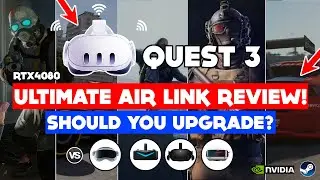 🚨THE META QUEST 3 AIR LINK IS SO CRAP IT'LL MAKE UR HEAD SPIN! Ultimate pcvr graphics review