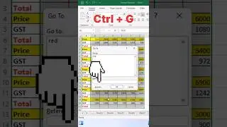 Excel Trick se ek baar mai hi total #excel #exceltips #exceltricks #exceltutorial