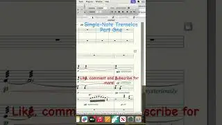 #tremelos #howto #finale #musicnotation #musictips #musiceducation
