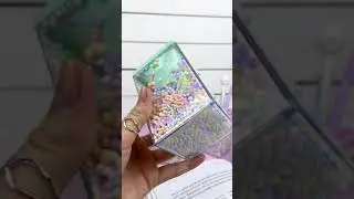 Подставка для канцелярии с переливающимся центром / Подставка для карандашей и ручек Pastila