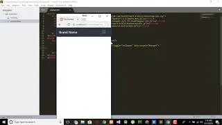 19 - Create Collapsible Navbar with Bootstrap 4
