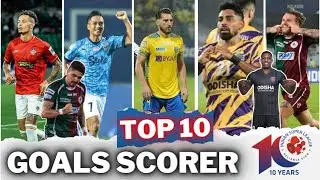 Indian super league 2023-24 Top 10 goals scorer | isl final #indiansuperleague