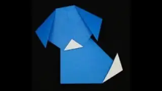 Paper Dog I Origami Paper Dog I Kids can make easy steps