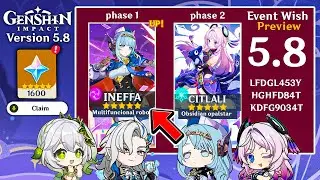 BIG NEWS! 5.8 BANNERS HAVE JUST BEEN UPDATED! SHOULD YOU PULL STILL? - Genshin Impact
