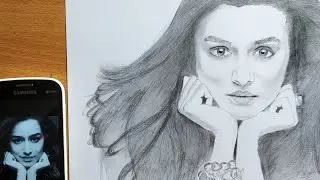 Shraddh kapoor portrait Drawing