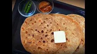 Sattu ke parathe || Stuffed Indian flatbread