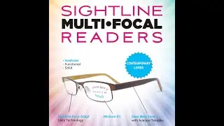 Sightline R409 multifocus reading glasses