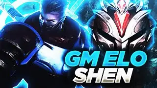 TR CHALLENGER - GM ELO SHEN SUPPORT | |  CHALLENGER SUPPORT SHEN