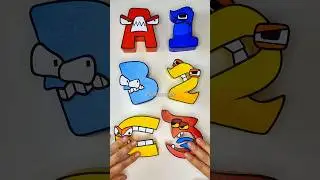❤️💙💛ABC vs 123 #shorts