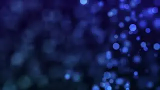 Blue bokeh effect for video editing FHD