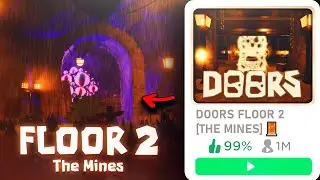 JUGUE DOORS FLOOR 2 "THE MINES" ANTES del TRAILER🚪I Roblox