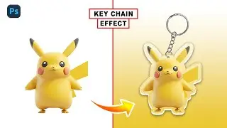 How to create Key Chain Design in Adobe Photoshop | Photoshop Tutorial