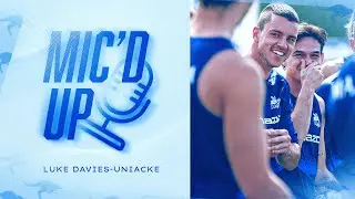 'George has slept in': Inside training with Luke Davies-Uniacke