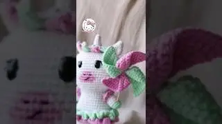 Залипательное видео по созданию вертушки для Единорожки✨ 