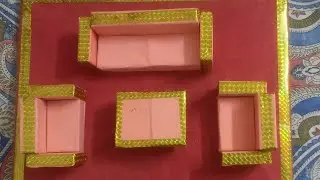 Making Sofa Set With Empty Match Box/Empty Matchbox Reuse Idea/Best Out Of Waste
