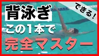 背泳ぎの泳ぎ方（初心者・初級者向け）