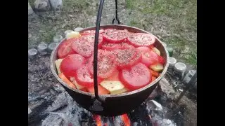 БОБРИНЫЙ ХВОСТ НА КОСТРЕ