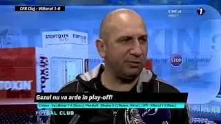 Declaratii Vasile Miriuta dupa CFR Cluj - Viitorul Constanta 1-0