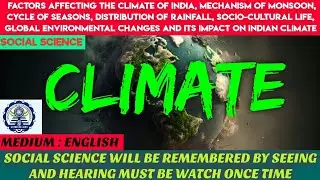 CLIMATE // class 10 social science chapter 10 English language // fully understand no doubt //