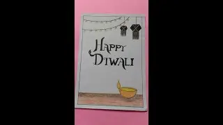 Diwali Drawing Easy / Diwali special drawing step by step.