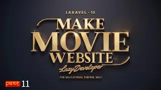 How to create movie website in hindi Image Upload kaise karein laravel 10 video #11