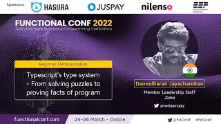 Typescript's type system - From solving puzzles to proving facts of program by Damodharan 