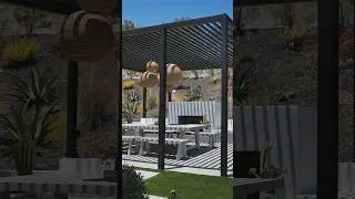 Before and after dream backyard transformation #shorts #backyard