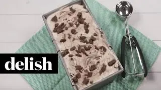 How To Make No-Churn Mudslide Ice Cream | Delish