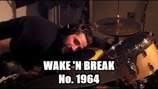 Wake 'N Break No. 1964 - Linear Groove In 6/8 w/ Metal Plates On Toms| Andrew McAuley (KindBeats)