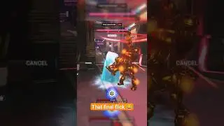 That final flick 🤣 #overwatch #overwatch2