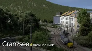 Granzsee - Tram Line 1 Cities:Skylines First Person Ride