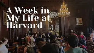 a week in my life at harvard | housing lottery