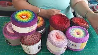 Hints and tips for gradient yarns - what they look like and how to use them