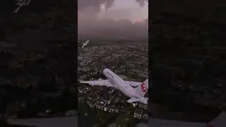 Japan airlines Landing #shorts