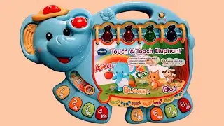 Demo: VTech Touch and Teach Elephant Book