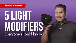 5 Light Modifiers Every Photographer & Videographer Should Know About