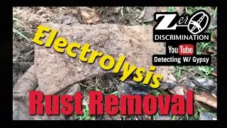 Electrolysis / Rust removal How to make your own electrolysis
