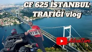 İŞ ÇIKIŞI YOĞUN TRAFİK CF 625 TOURİNG VLOG