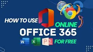 Free Word, Excel, PowerPoint! Use Microsoft Office Online for FREE!