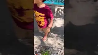 Cool effect of Solar Eclipse leaves shadows 