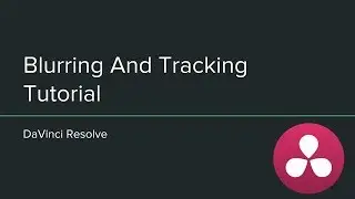 Blurring And Tracking Tutorial - DaVinci Resolve