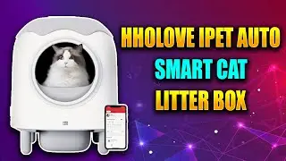 Revolutionize Your Cat's Litter Experience with HHOLOVE iPet Auto Smart Litter Box - First Look