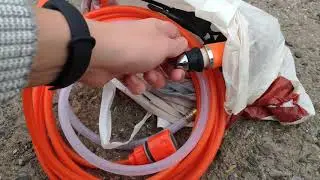 Автомойка 12В от прикуривателя из Китая Aliexpress GOOD PUMP помпа Керхер для бомжей