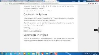 2. Basics of Python - Syntax