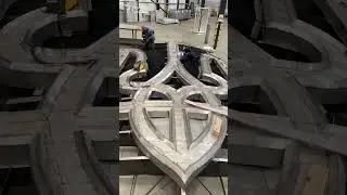 Виготовлення герба для щита Батьківщини-матері у Києві