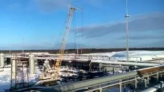 строительство Пунгинского ПХГ