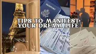 How to manifest your dream life | Law of attraction | Manifestation
