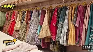 💃Sunday & Monday Sale Premium Dress Lahenga Long koti Velvet Suits Bridal Gowns Dress Materials