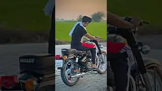 Modified Old Model Royal Enfield Bullet 350